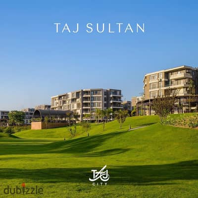 For sale, a two-bedroom apartment, directly on the sea, in Taj City Compound, First Settlement, with a 42% discount for a limited period