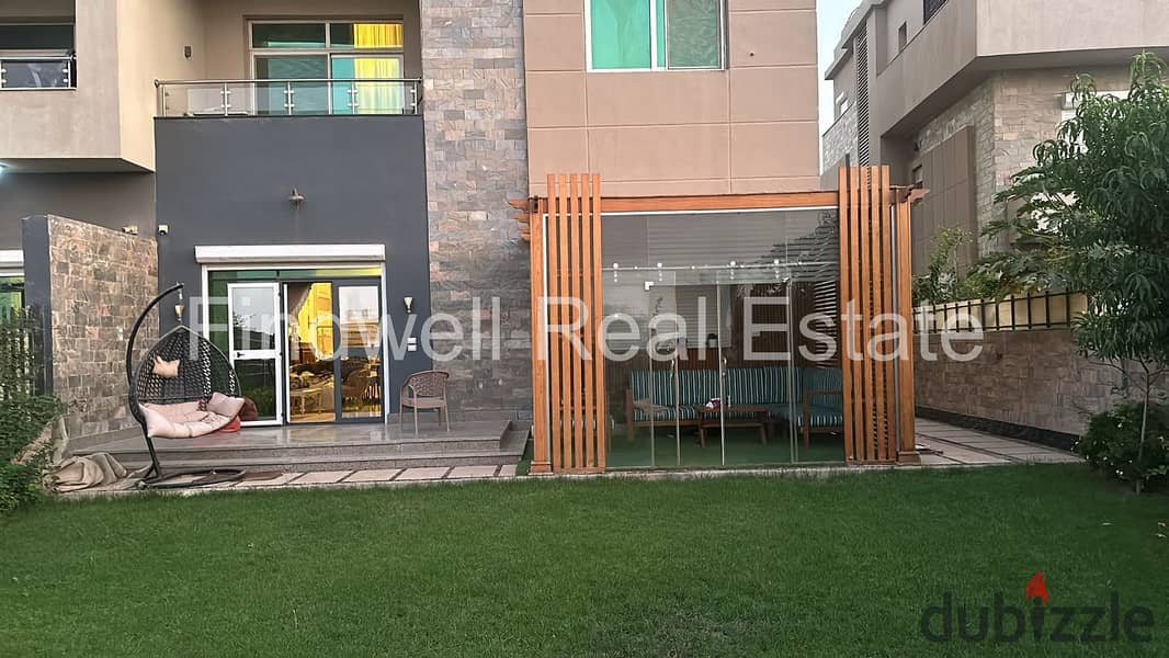 Twin House for sale at Gardenia Suez road fully finished + Kitchen very good location 0