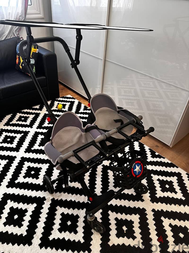 twins stroller 2