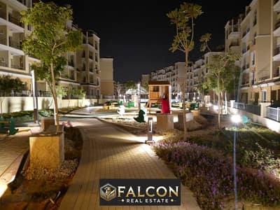 Apartment for sale with the lowest down payment, the rest in installments over the longest payment period in Sarai Compound, New Cairo