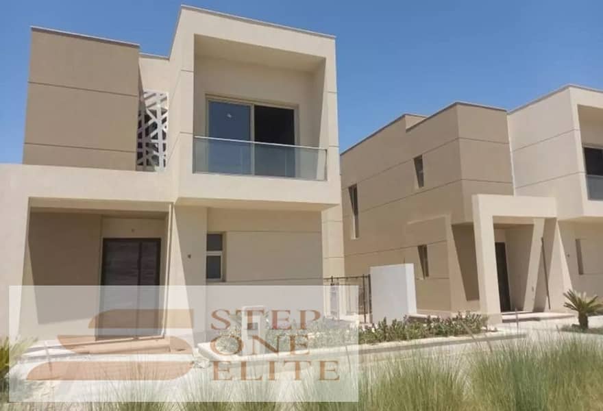 Townhouse villa for sale, 10% down payment in installments 0