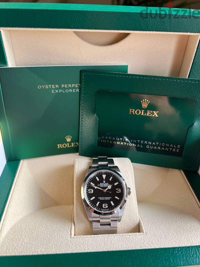 Rolex Explorer 36 mm Reference 124270 4