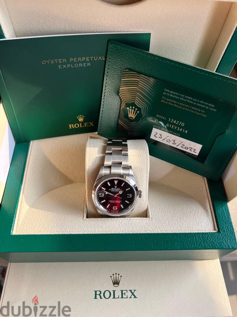 Rolex Explorer 36 mm Reference 124270 5