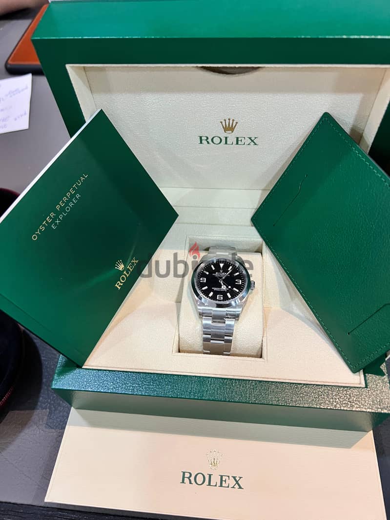 Rolex Explorer 36 mm Reference 124270 13