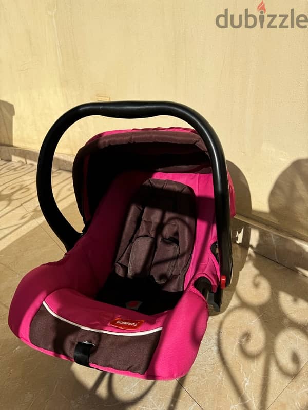 Juniors baby stroller with baby chair 5