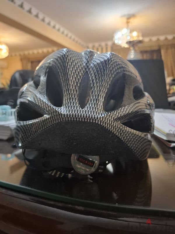 Carbon fiber lixada bicycle helmet 1