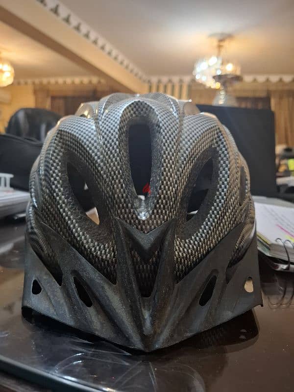 Carbon fiber lixada bicycle helmet 2