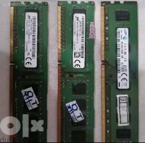 قطعتبن رامات ddr3 القطعة ٢ جيجا 0