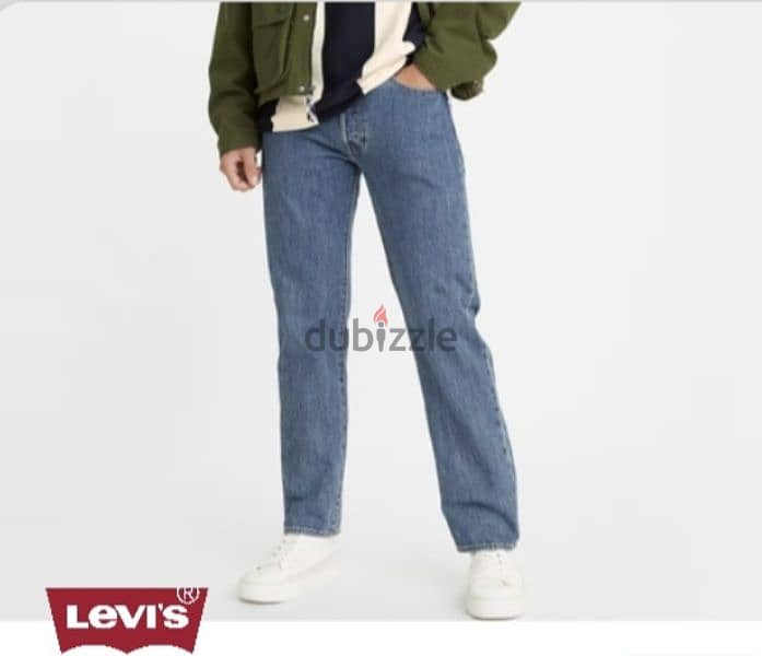 بنطلون جينز رجالي ماركه Levi's 501اورجينال جديد مقاس 42 1