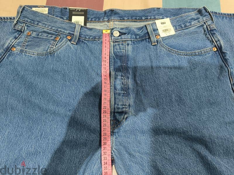 بنطلون جينز رجالي ماركه Levi's 501اورجينال جديد مقاس 42 9