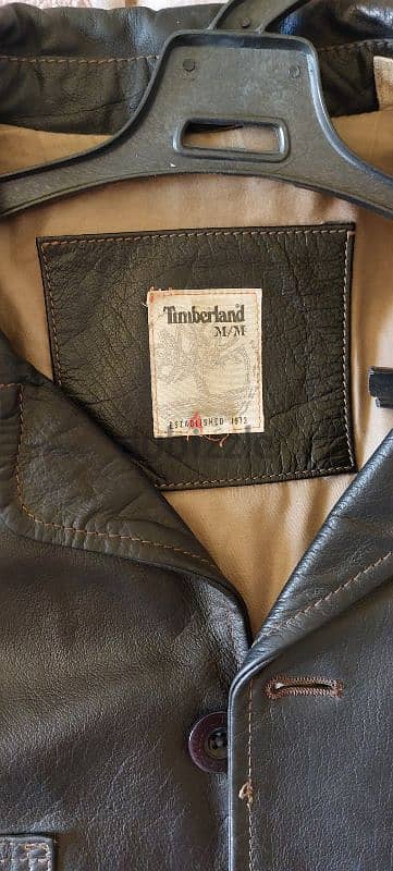 جاكيت جلد تمبرلاند Timberland 1