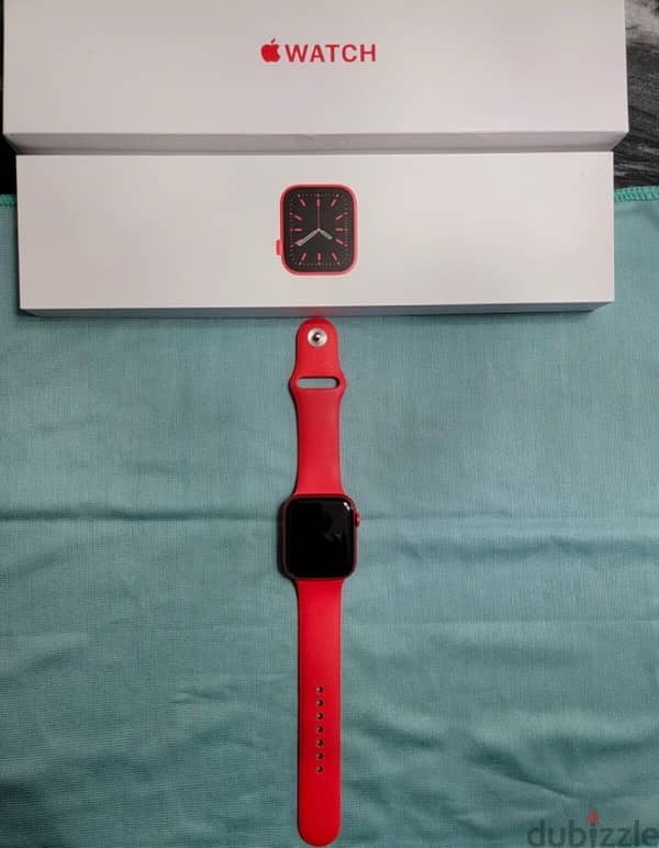 Apple Watch Series 6 (GPS) 44mm (PRODUCT) RED Sport Band 0