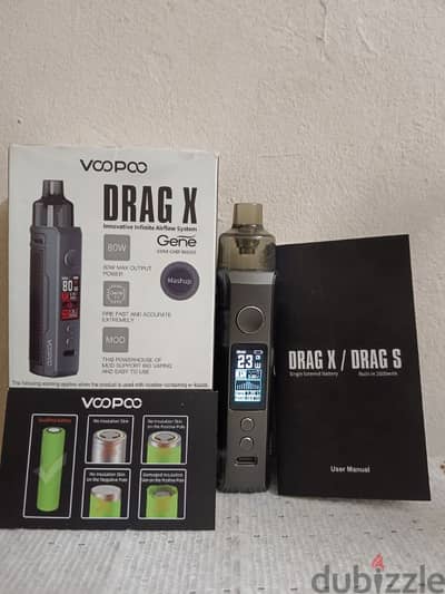 فيب دراج اكس من فووبو  Voopoo Drag X vape