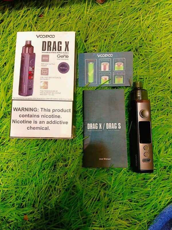 فيب دراج اكس من فووبو  Voopoo Drag X vape 2