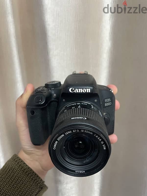 canon 800D + kit lens (very good condition) 3