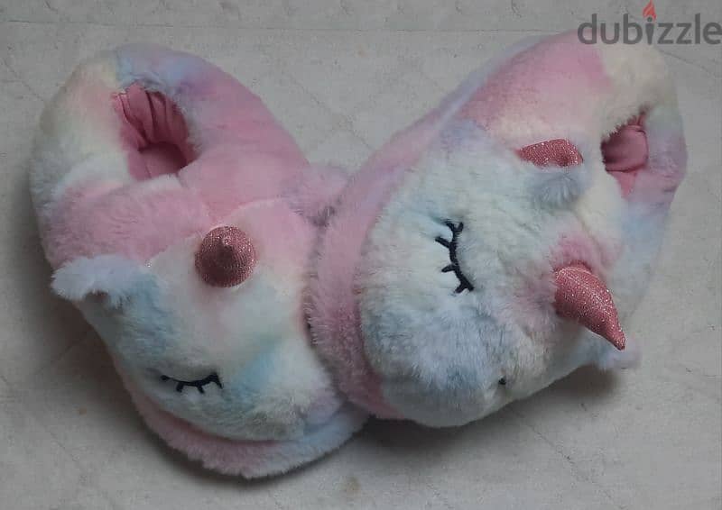 unicorn slippers 1