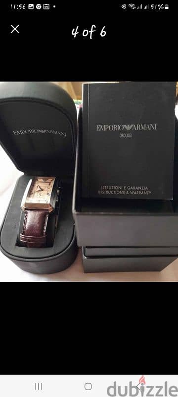 Emporio Armani men's watch new with box