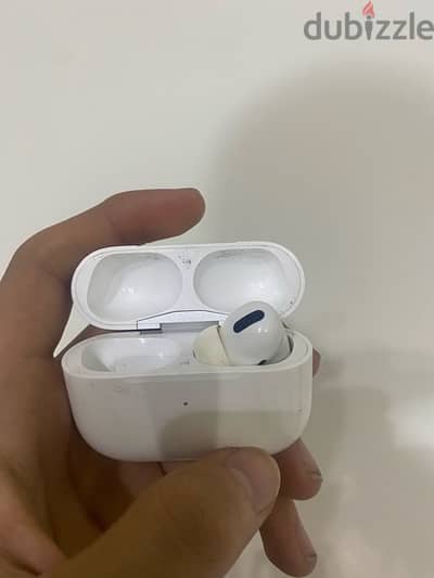 airpods pro with the box and cable