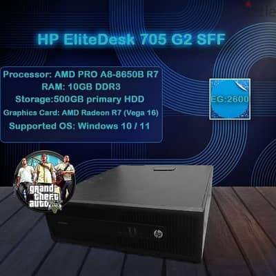 HP EliteDesk 705 G2 SFF