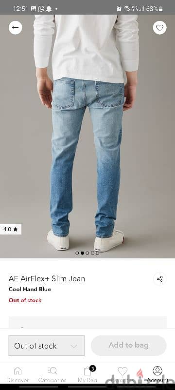 American eagle slim fit jeans size 30×30 1