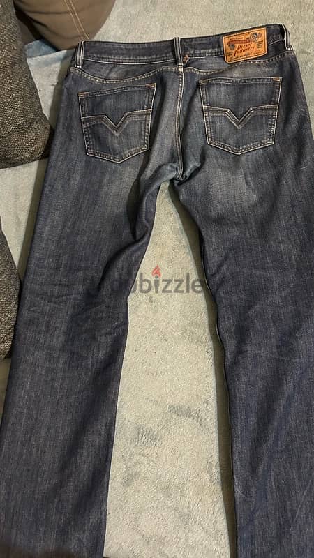 Diesel used jeans for sale original size 33 5