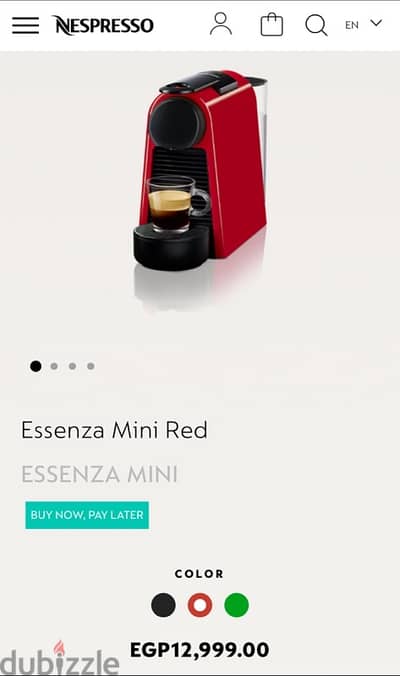 Nespresso Coffee Machine