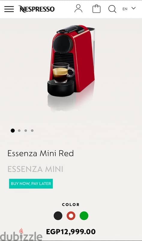 Nespresso Coffee Machine 0