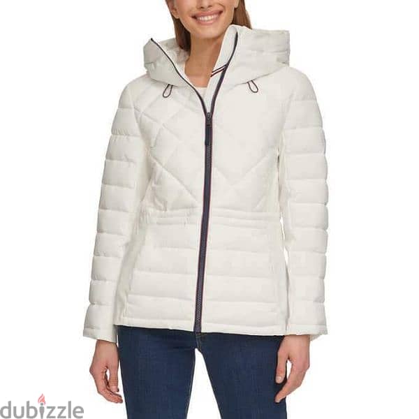 White Tommy Hilfiger Jacket 0