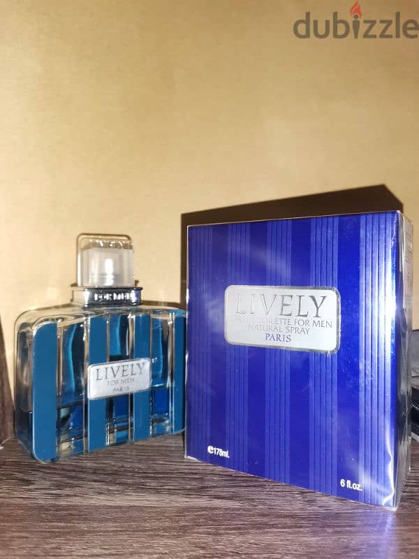 Lively blue for men 1