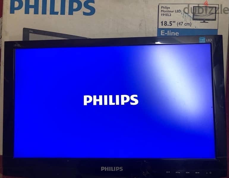 شاشه فيليبس ليد ١٩ بوصة  - Philips Moniteur - led 19 0