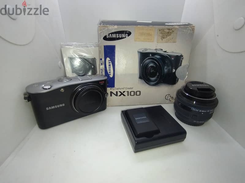 سونى Nex c3 + سامسونج nx100 كلهم حالات ممتازة بعدساتهم سعر خيالى 2