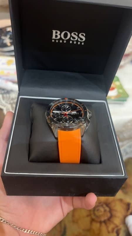 hugo boss watch new condition limited edition 0