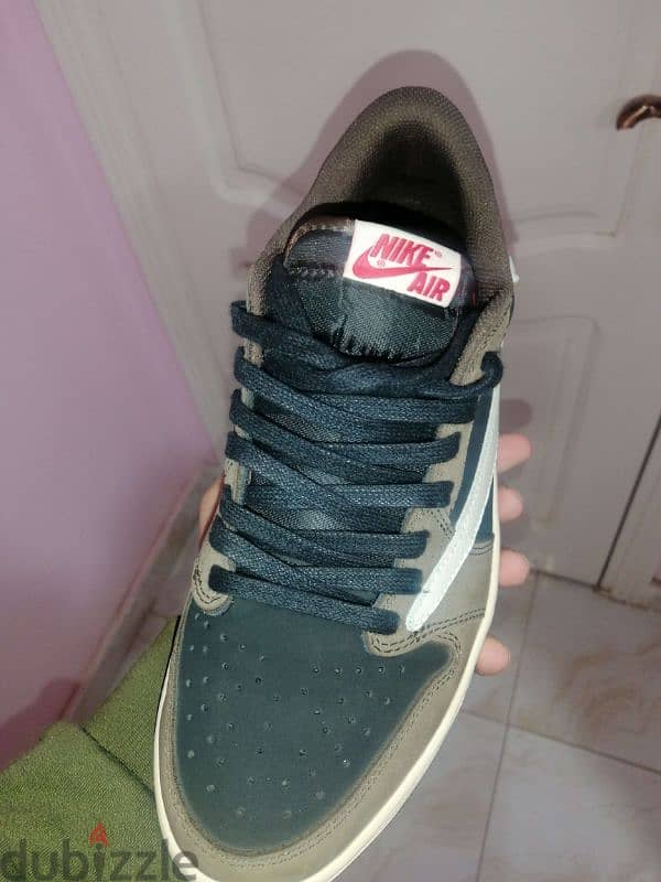 AJ1 Low Travis Scott dark mocha (UA) 1