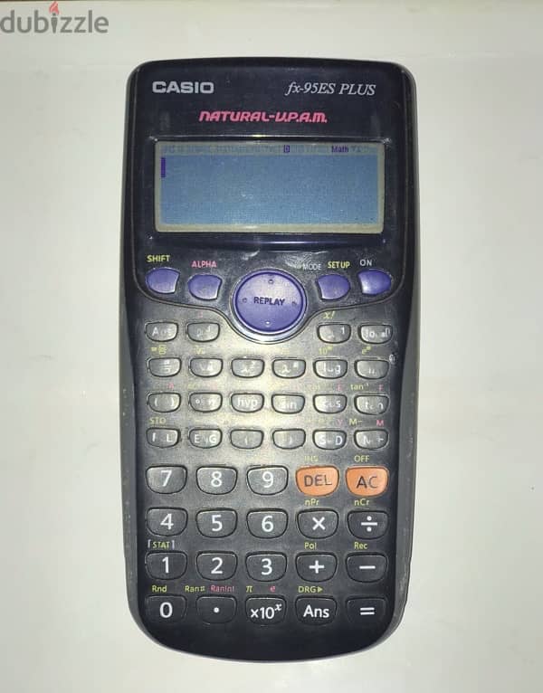 casio fx-95ES plus معدله 2