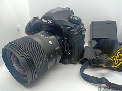 نيكون D850 شتر68 ك + نيكون D750 شتر 19 ك بكرتنيهم وعدسات 50 م Gو35 ارت