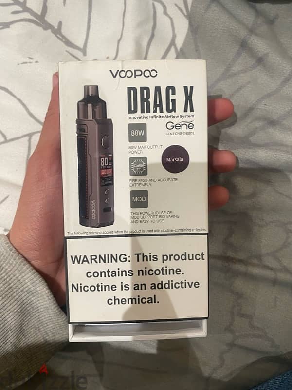 voopoo dragx 80watt 6