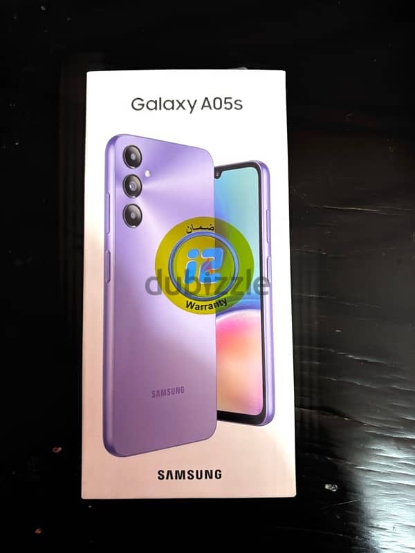 موبايل Samsung A05s 6R 128G كسر زيرو "لون بنفسجي فاتح" 11