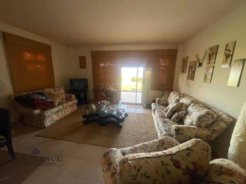 Delivered ground chalet furnished with ACs in romance sokhna 0