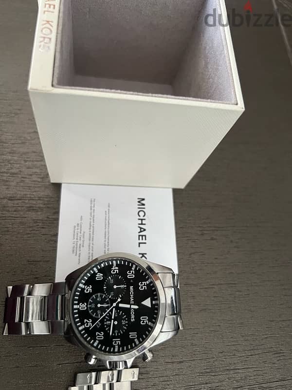 Micheal kors watch black , ساعة مايكل كورس سودا 1