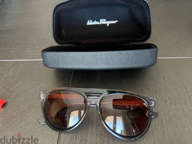 ، salvatore ferragamo sunglasses brown 0