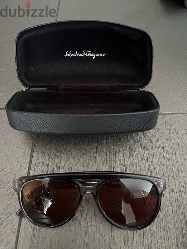 ، salvatore ferragamo sunglasses brown 2