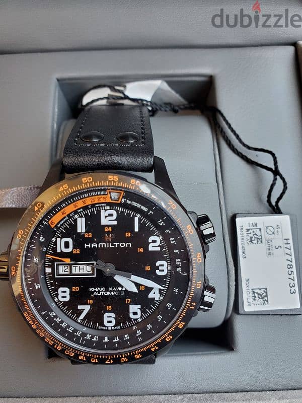 Hamilton Khaki X-Wind Automatic NEW Watch 6