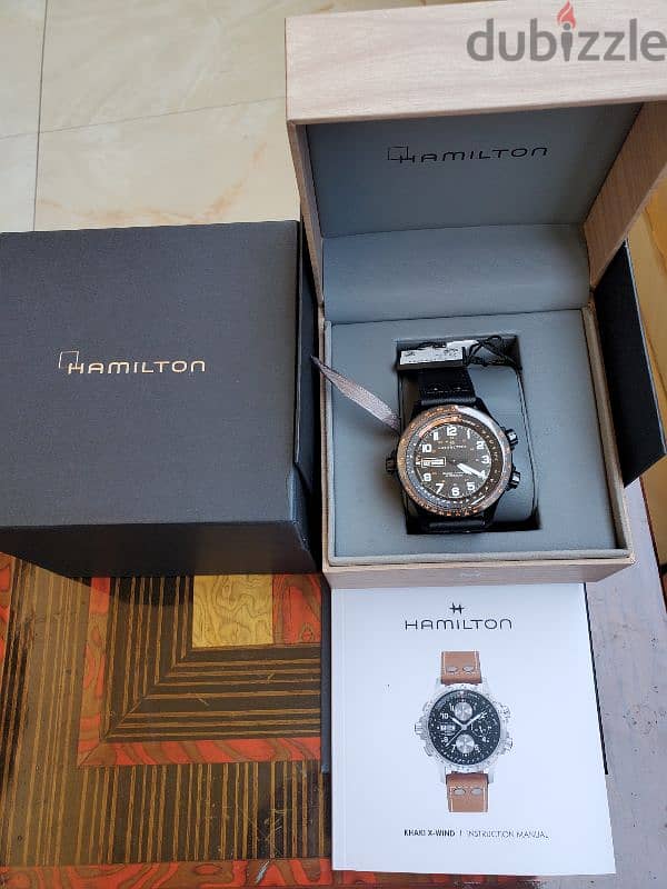 Hamilton Khaki X-Wind Automatic NEW Watch 7