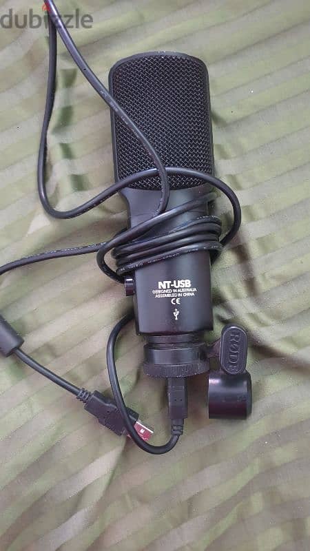 Rode NT-USB mic microphone/مايك مايكرفون روود 1