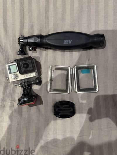 Go-Pro Hero 4 with all accessories