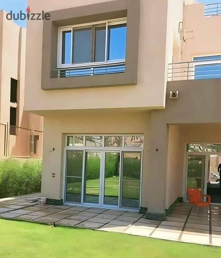 Townhouse corner for sale in Palm Hills, installments with payment facilities 0