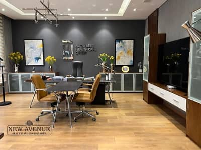 Office 185m at Katameya Heights | Furnished Office