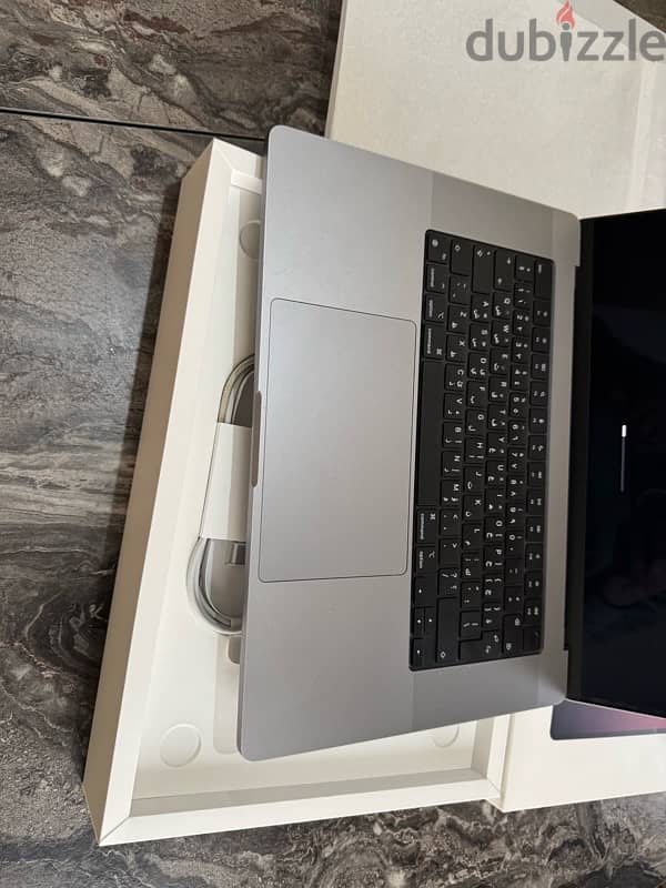 Macbook Pro M1Pro 16 Inch جديد تماما بكل حاجته عربي انجليزي 2