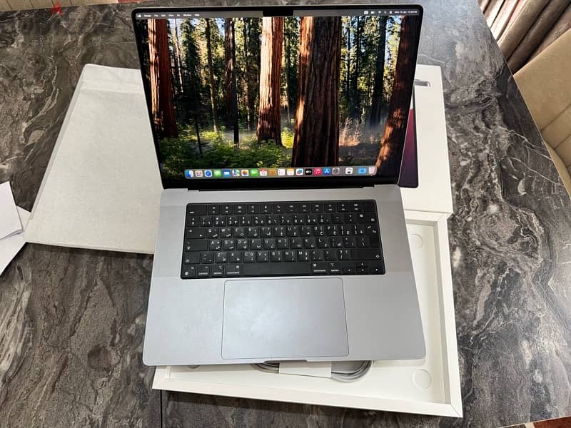 Macbook Pro M1Pro 16 Inch جديد تماما بكل حاجته عربي انجليزي 3