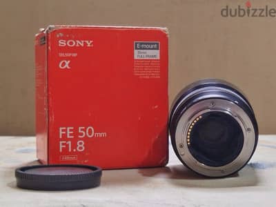 Sony Lens 50mm f1.8 with box